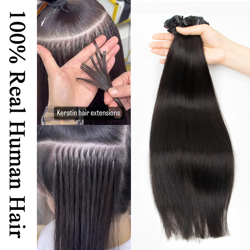 Nail Art Natural - VADES K Tip Hair Extensions ผมแท้