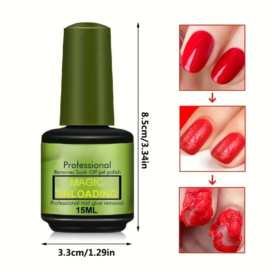 กาวติดเล็บมหัศจรรย์ 15 มล. สำห - Nail Art Gel Polish บทวิจารณ์และราคา