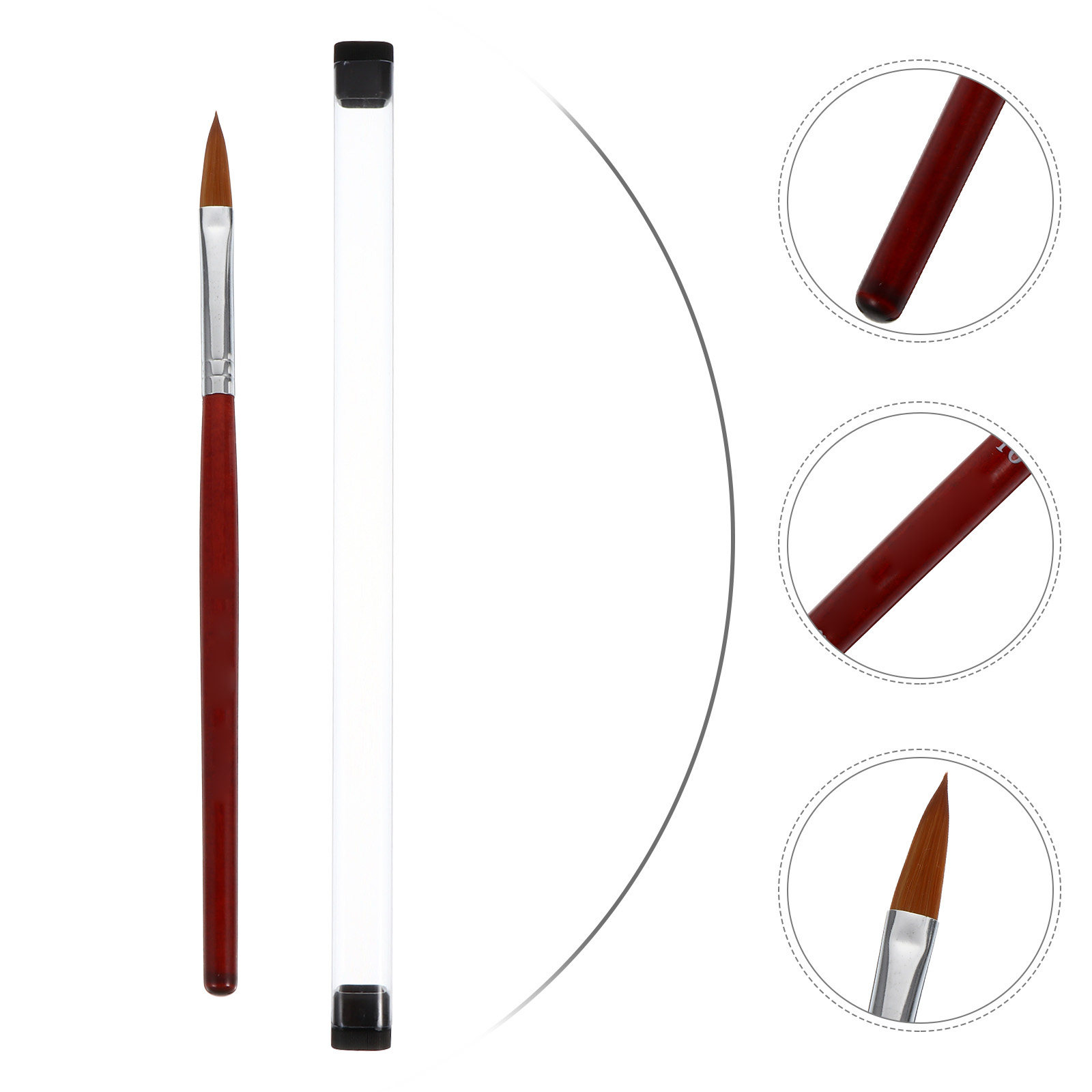 แปรงเพ้นท์เล็บตามหลักสรีรศาสตร - Nail Art Natural บทวิจารณ์และราคา
