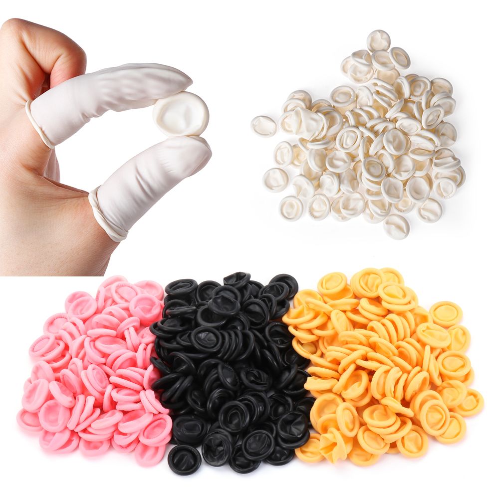 ถุงมือป้องกันนิ้วมือแบบใช้แล้ว - Nail Art Natural บทวิจารณ์และราคา