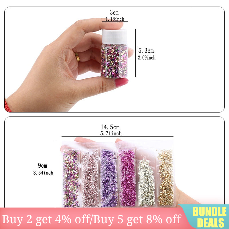 อีพ็อกซี่เรซิ่นที่มีสีสันหินทร - Nail Art Natural บทวิจารณ์และราคา