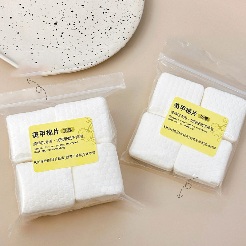 200/500 PCS หนาอาชีพผ้าฝ้ายสํา - Nail Art Gel Polish บทวิจารณ์และราคา