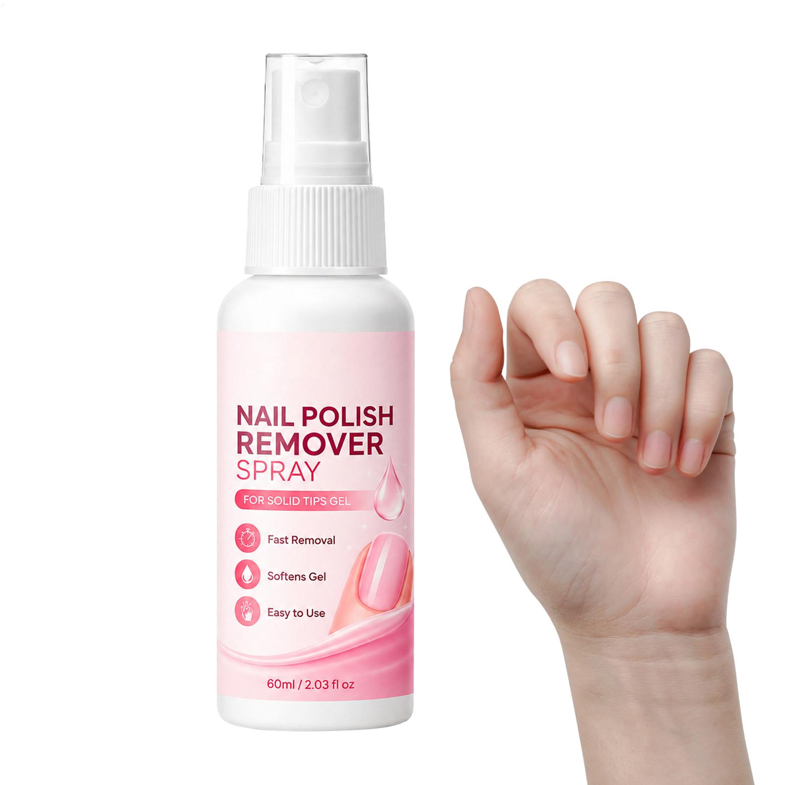 สเปรย์ล้างเล็บ 60 มล. สำหรับเล - Nail Art Gel Polish บทวิจารณ์และราคา