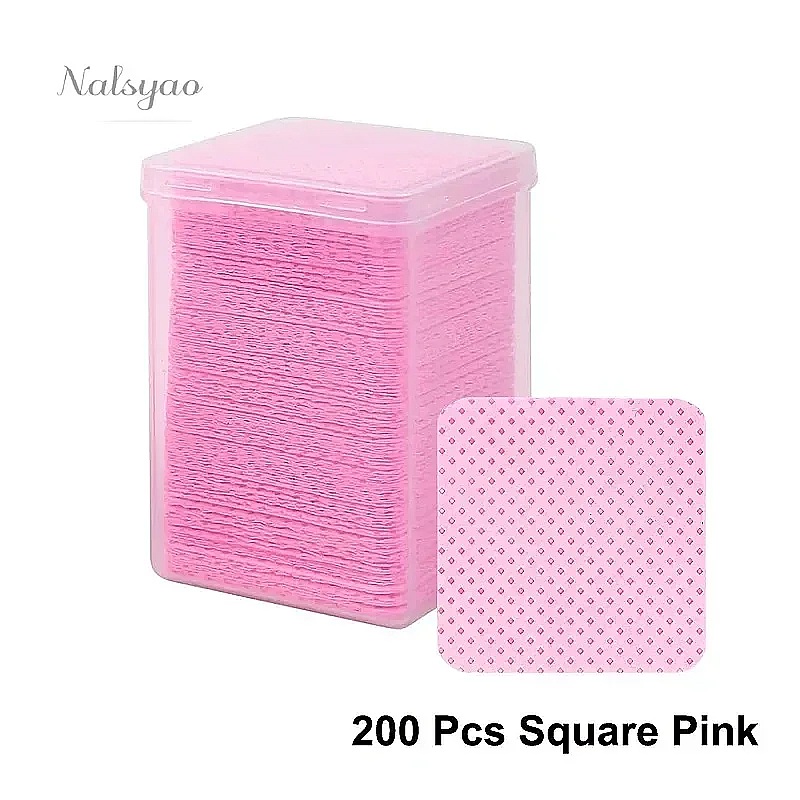 แผ่นเช็ดทำความสะอาดเล็บแบบไม่ม - Nail Art Gel Polish บทวิจารณ์และราคา