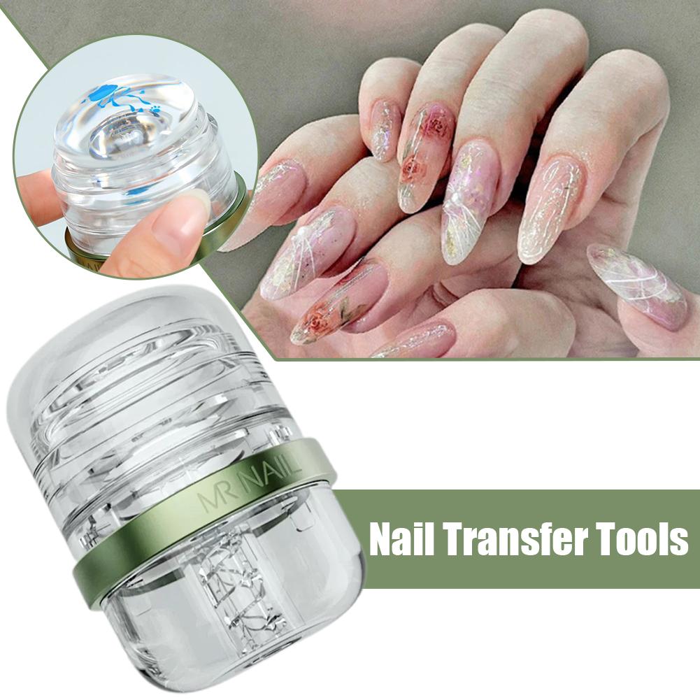 ที่ปั๊มลายเล็บซิลิโคนแบบเจลลี่ - Nail Art Jelly บทวิจารณ์และราคา