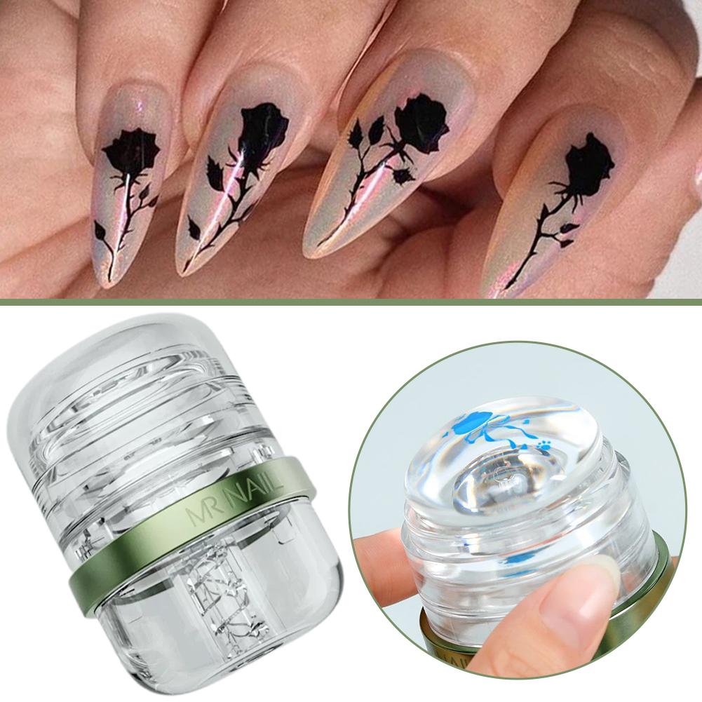 ที่ปั๊มลายเล็บซิลิโคนแบบเจลลี่ - Nail Art Jelly บทวิจารณ์และราคา