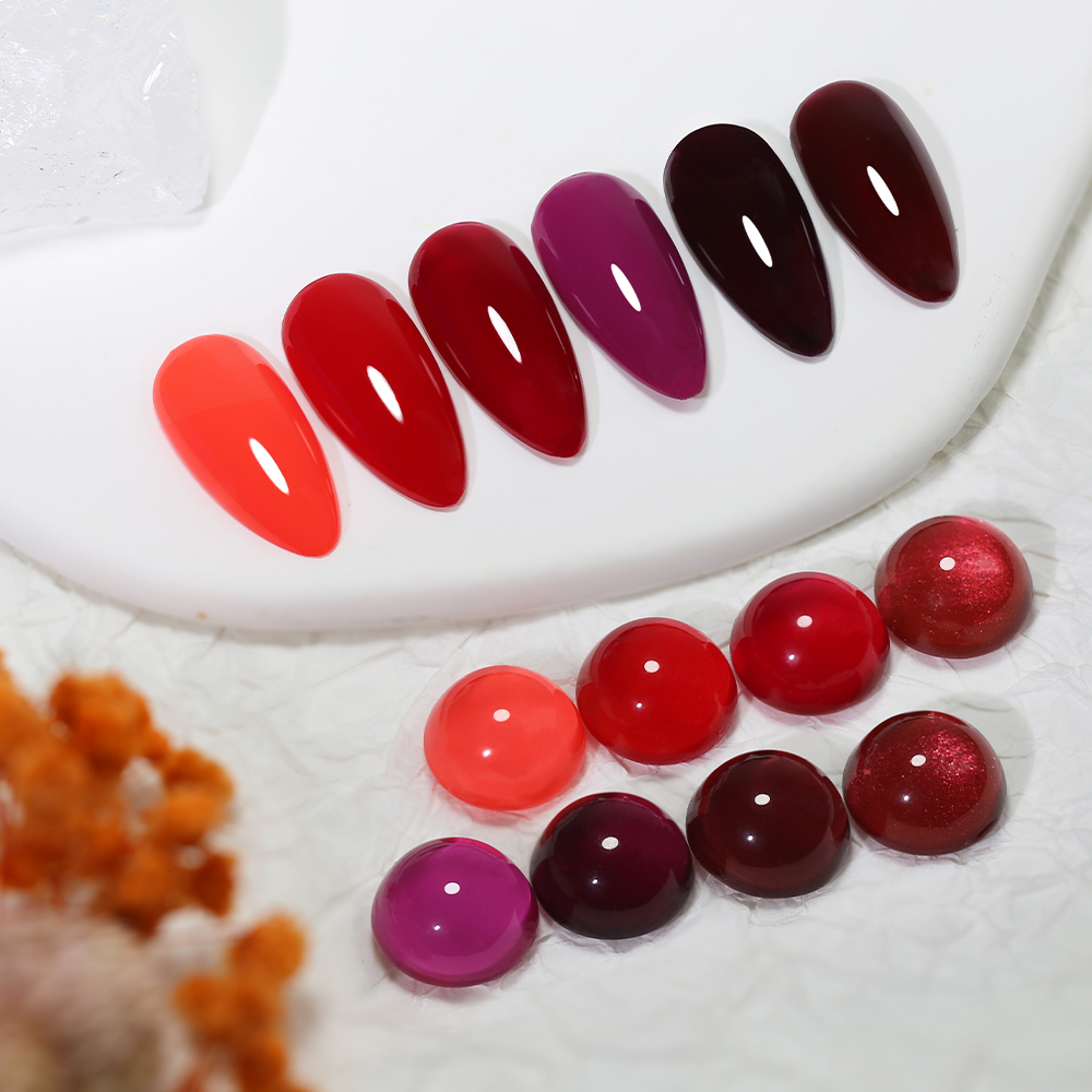 คลู โบเต้ คลาสสิค เรด เจล ยาทา - Nail Art Red Cherry บทวิจารณ์และราคา